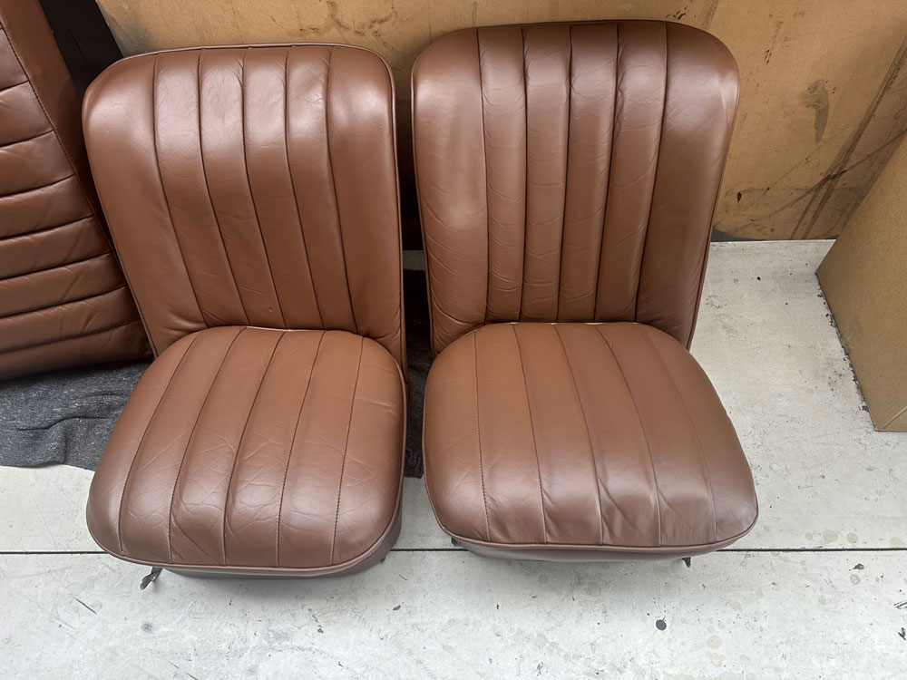 front seats finished