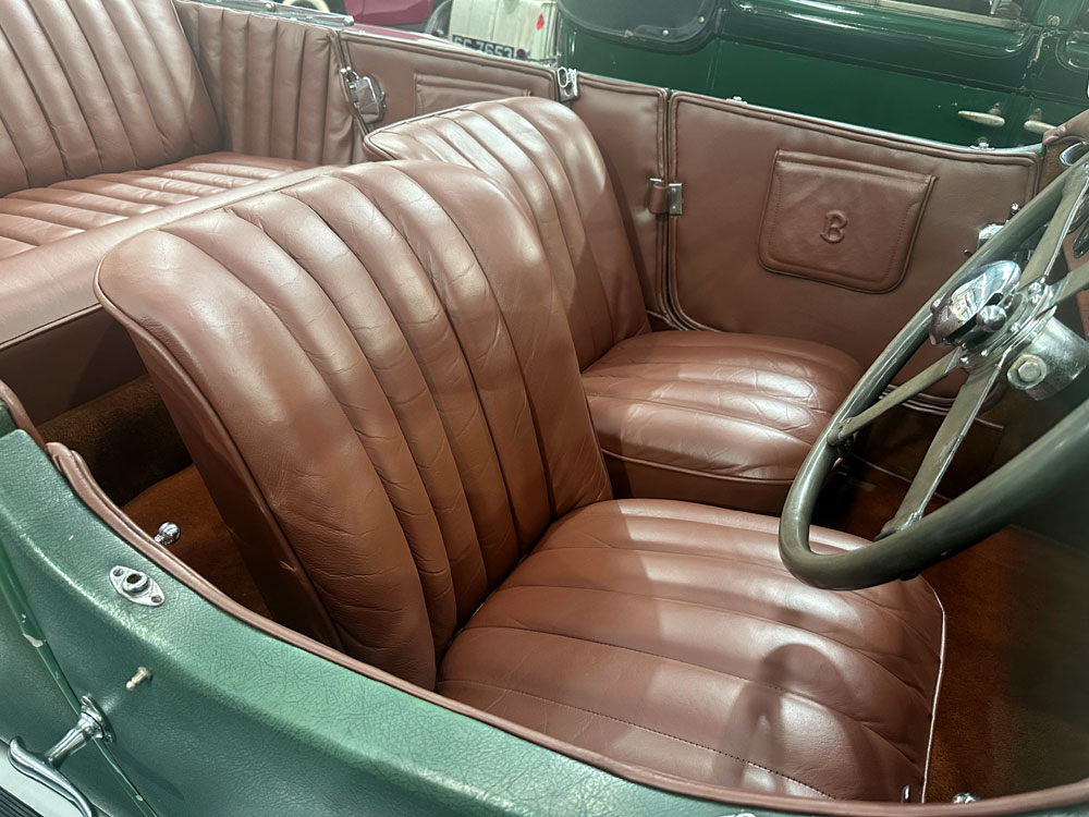 view from the drivers side