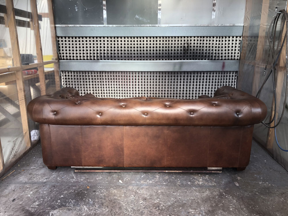 here the finished view from the back