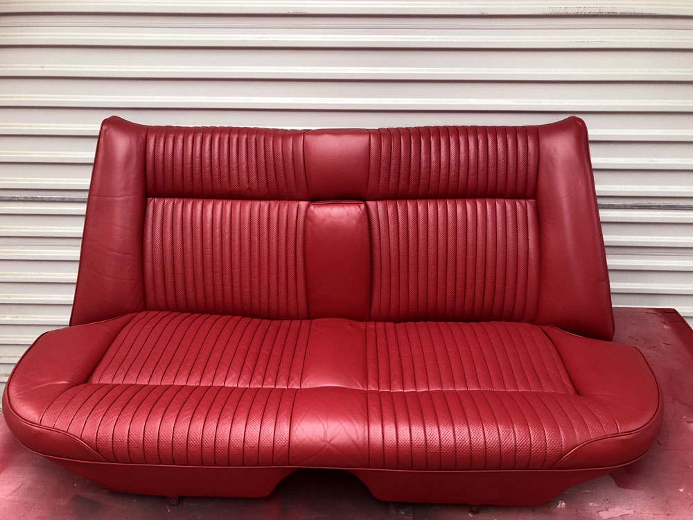 Rear seater after resto work