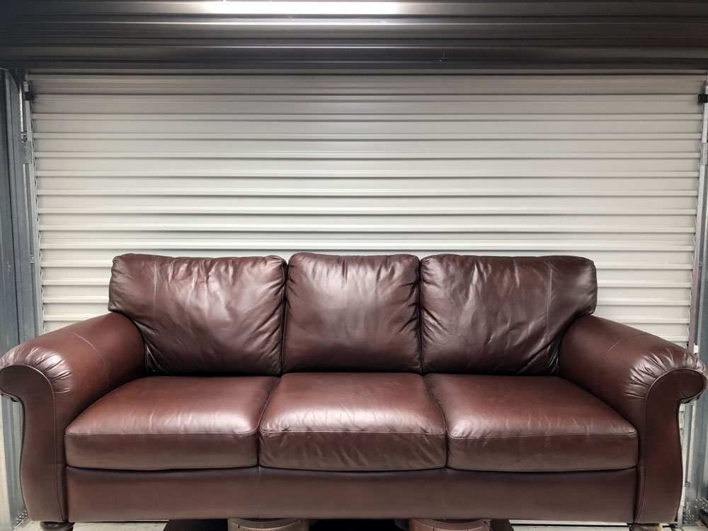 waxed oiled couch finished